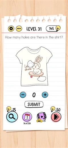 Brain Test Level 31 walkthrough