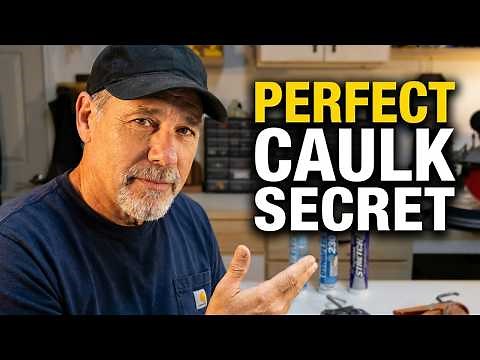 The Secret To Perfect Caulk Every Single Time!