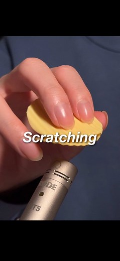 ASMR 聞いてるとだんだん眠くなるスクラッチング Scratching for Deep Sleep...😴 #asmr #sleep #asmrtiktoks #relaxing #sleep