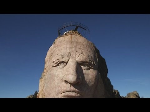 Crazy Horse Memorial bigger than Mount Rushmore