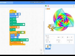 Scratch: Draw a spiral using variables