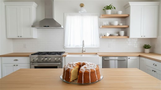 How to make classic vanilla bundt cake with glaze
