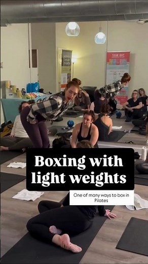 Boxing with Light Weights | #Pilates Exercise | OPC