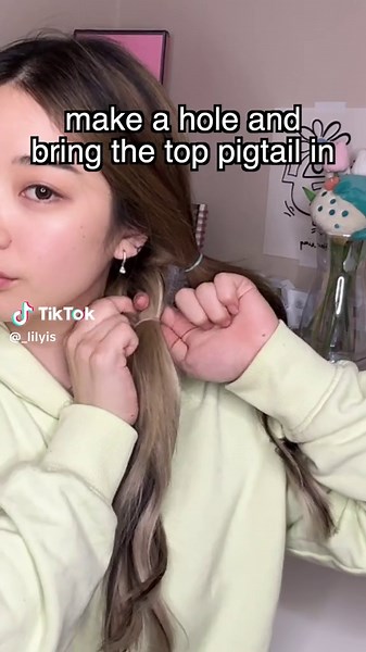 How to Braid Thicker Pigtails Korean Style