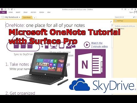 Microsoft Surface Pro Pen Tutorial