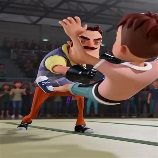 AARON GOT COOKED!!! 🔥☠️ #edit #shorts #helloneighbor