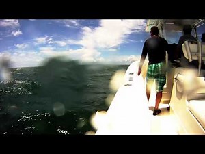33 Contender boats choppy water (Team Fishless)