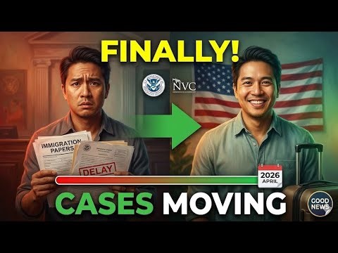 FINALLY: Major Good News as USCIS, NVC & Visa Cases Start Moving Again|#usimmigration #greencard