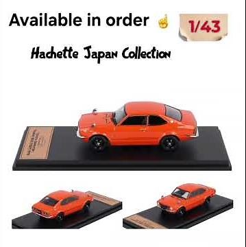 New models for order Hachette Japan Series 1/43