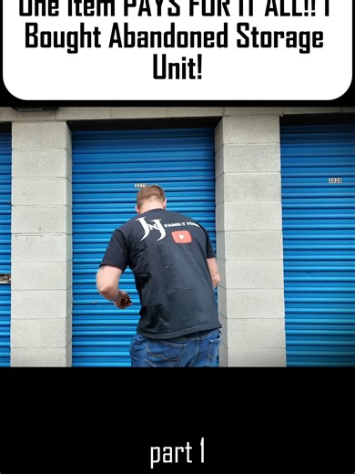 One Item PAYS FOR IT ALL!! I Bought Abandoned Storage Unit!