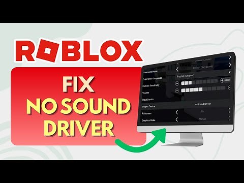 How To Fix Roblox No Sound Driver (How To Fix Roblox Sound Easy Step By Step)