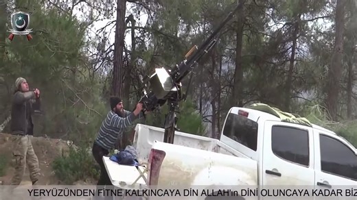 苏联KPV 14.5毫米口径高射机枪射击