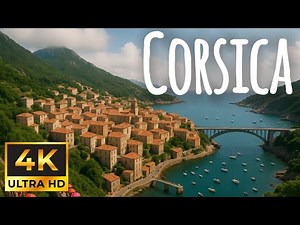 Relaxing Scenes of Corsica France Chill Vibes 4K Video✨ 🇫🇷 Chill Vibes Visual Travel Guide