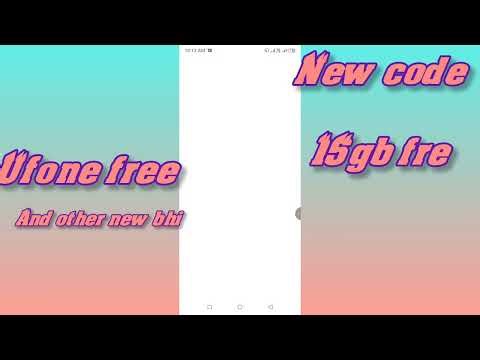 Ufone free internet code 2026 15gb free internet code #viralvideo#viral