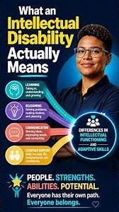 What an Intellectual Disability Actually Means #brain #speechandlanguage #intellectualdisability