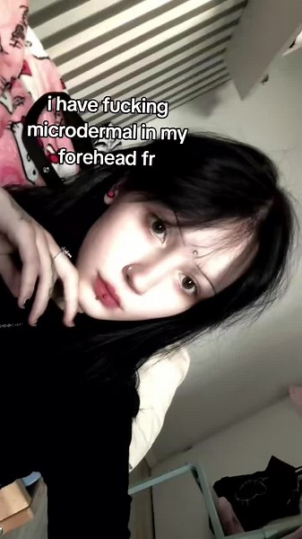 #microdermal #piercing #alt #freak #hihi #hellokitty #bimbo #meow #altgirl #fyp