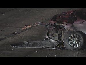 Driver charged after deadly fiery crash on Katy Freeway, police say | I-10 eastbound shutdown