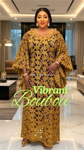 Vibrant Boubou Styles: The 2026 "Rich Aunty" Edition! 💛✨