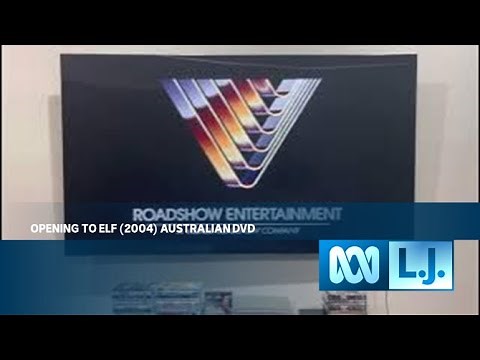 Opening to Elf (2004) Australian DVD