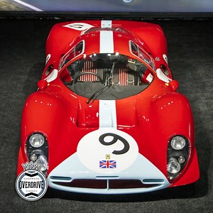 A once in a lifetime to purchase an ultra-rare racing Ferrari! This very special 1967 #Ferrari 412P from the BonhamsCars Quail Sale sold for a whopping £23.5 million. How cool is this 412P? 😳 #Ferrari412P #gwoverdrive | The Goodwood Revival