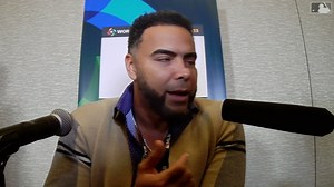 Nelson Cruz on Team DR in WBC