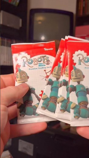 Robot Movie Trading Cards 2005 🤖 - Packing Opening!