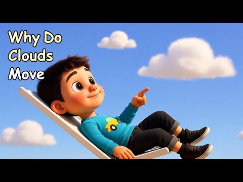 Why Do Clouds Move? | Why Do Clouds Move Fast? | Fun Science for Kids