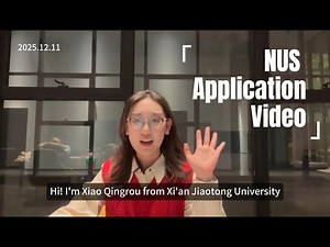 Application Video for Integrated Design in NUS