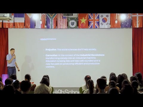 Differences between Natural and Social Sciences | Andrew Wernette | TEDxLeQuyDonGiftedHighSchool