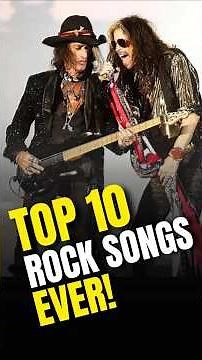 Top 10 Greatest Rock Songs in Music History! #rockandroll #classichits #rockmusic #retromusic