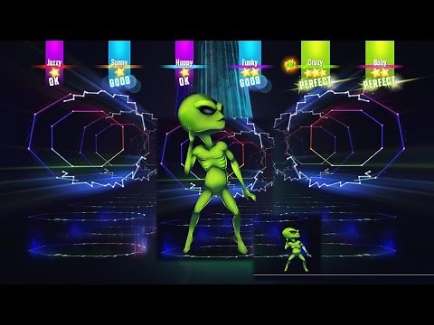 Just dance aliens dancing