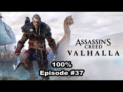 100% Assassin's Creed Valhalla Episode #37 - English River Raids Part 2