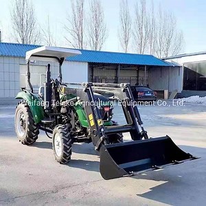 [Hot Item] Mini Four Wheel Garden Small Tractor with Loader
