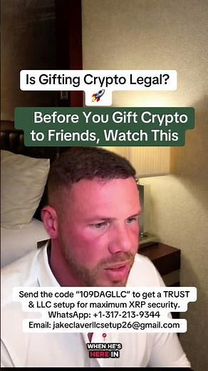 How to Securely Gift Crypto: Cold Wallets, XRP, and LLCs Explained 🛡️