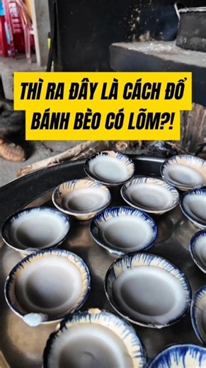 99% người ăn Bánh Bèo Quảng Ngãi không biết tại sao lại có cái "lõm" này!