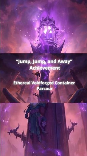 Epic WoW Parcour Challenge! Ethereal Voidforged Container – Jump, Jump, and Away! #worldofwarcraft