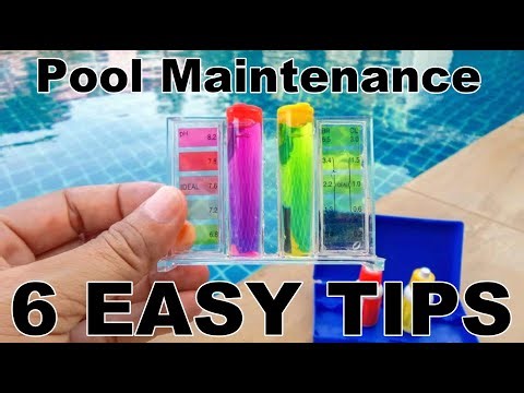 Keep Your Pool Sparkling Clean - 6 Pool Maintenance Tips