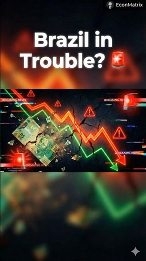 Brazil Hits the Brakes — Growth Slips Hard 🇧🇷🛑