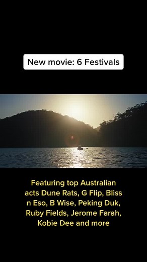 Trailer for new Australian movie 6 FESTIVALS #movies #australia #music #festival #livemusic #fyp