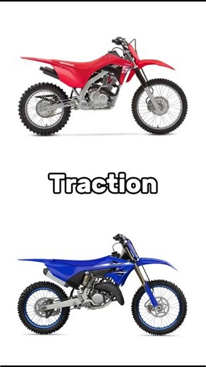 Honda CR125 vs Yamaha YZ125 🔥 2-Stroke Battle #motocross #dirtbike #honda #yamaha #cr125 #yz125