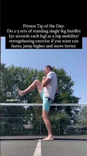 Standing Hip Hurdle Mobility Drill - A Simple Exercise for Healthy Hips!