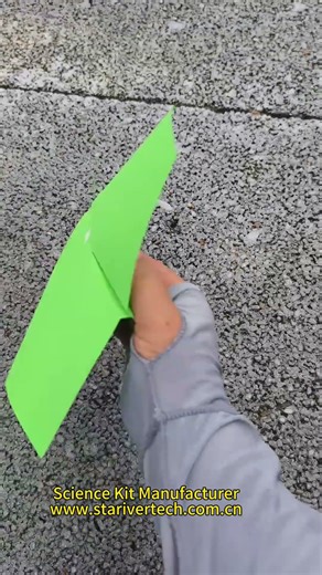 remote-control paper plane for science activities