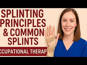 Splinting Principles & Common Splints | Occupational Therapy Essentials