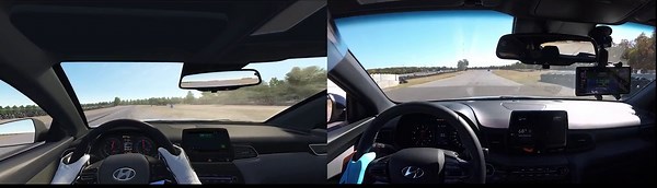 Assetto Corsa - Virtual vs Reality (Track Day @ Hallett, OK)