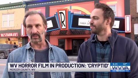 West Virginia based creature feature shoots scenes in Princeton