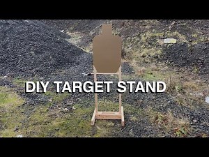 DIY Wooden Target Stand for USPSA & IPSC Targets