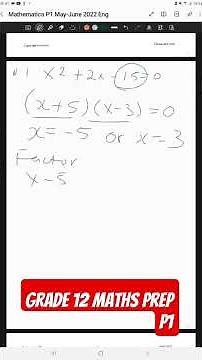 part1 grade 12 maths paper 1 preparation exam questions and answers #maths #highmath #mathsmathtrick