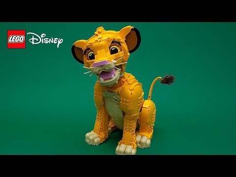 Young Simba the Lion King | LEGO Unboxing & Speed Build!