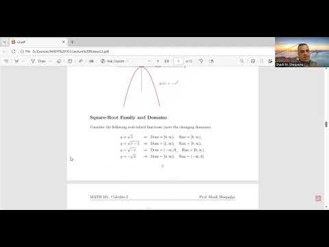 Calculus I – Lecture 3: Functions, Graphs, and Transformations