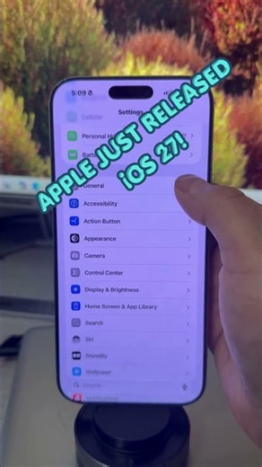 iOS 27 Is OFFICIALLY HERE! 🚨 What’s New?